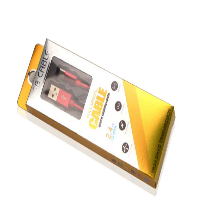 Пятно Лидер продаж 2 м для Apple Android type-c быстрой зарядки линии мобильного телефона