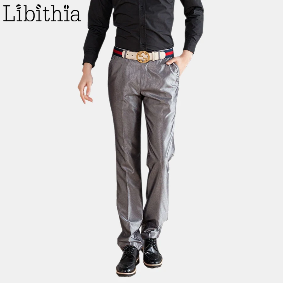 Мужские шерстяные платья брюки формальный костюм Блейзер Приталенные мужские