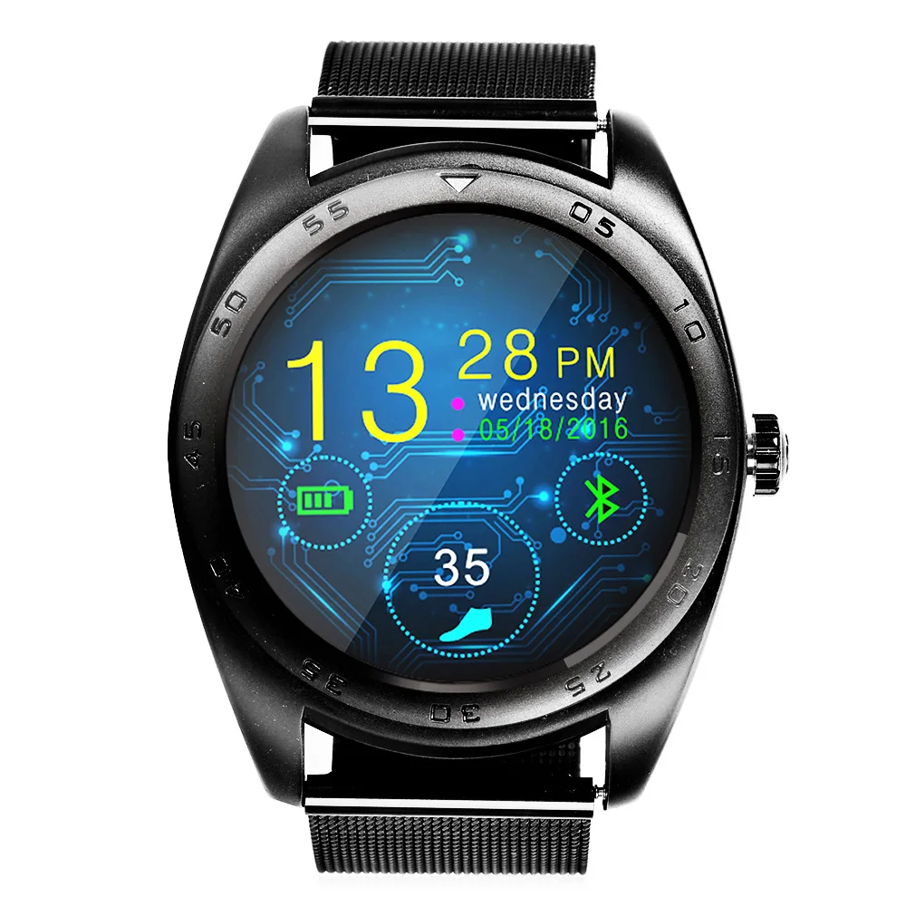 K89 Смарт-часы MTK2502 Bluetooth Gesture Smartwatch монитор сердечного ритма напоминание о звонках Браслет для apple Android IOS