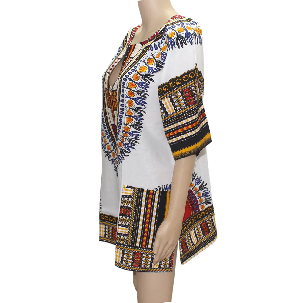 Новая Дизайнерская Женская Футболка Mr Hunkle модные африканские рубашки Дашики с