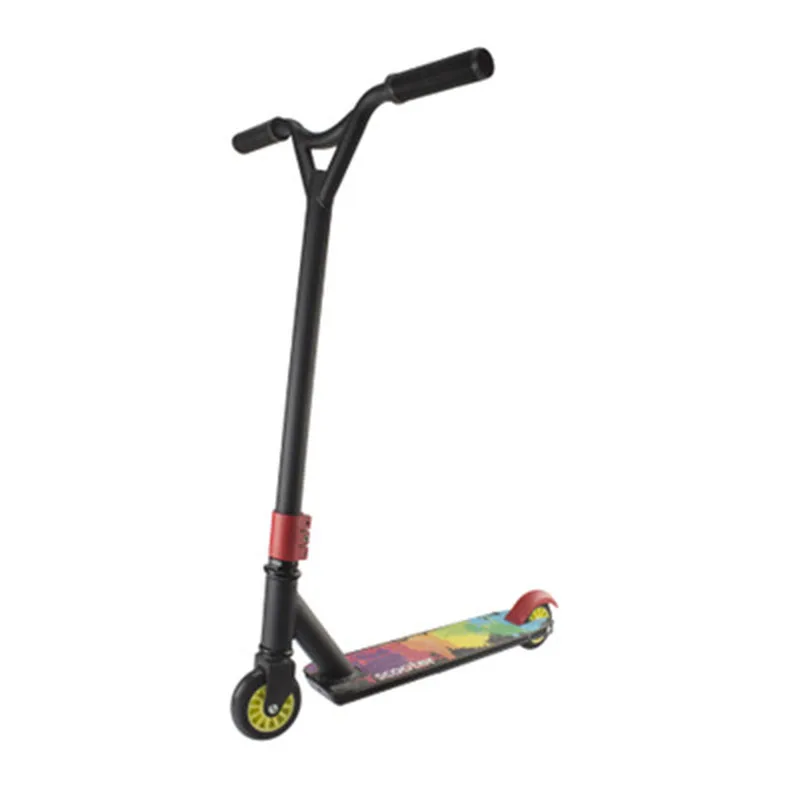 2 Pro Stunt Scooter Freestyle Street Surfing Kick Scooter Trick Skatepark BMX Handlebars Professional Extreme Sports Scooter - Цвет: 2
