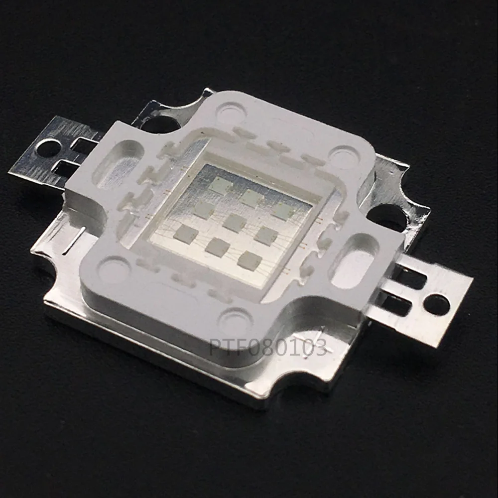 5 шт. 10 Вт Королевский синий квадратный светодиодный чип высокой мощности 45 мил 1000