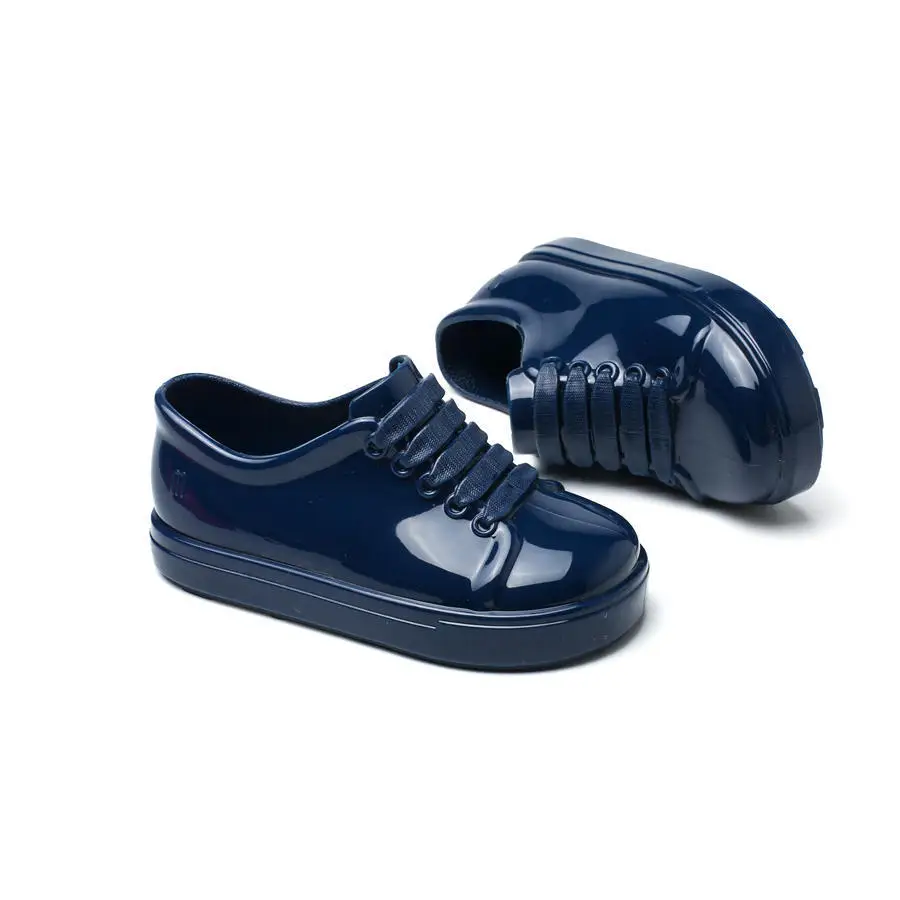 Mini Melissa/спортивная детская обувь; Новинка года; сандалии на плоской подошве без шнуровки ручной работы; кроссовки; дышащая обувь; сандалии для мальчиков и девочек