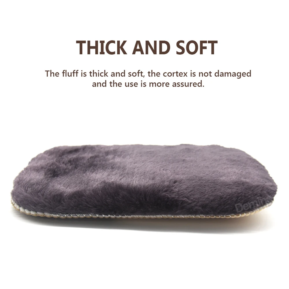 Перчатки для обуви Demine Мягкая шерстяная плюшевая салфетка ручная сумка