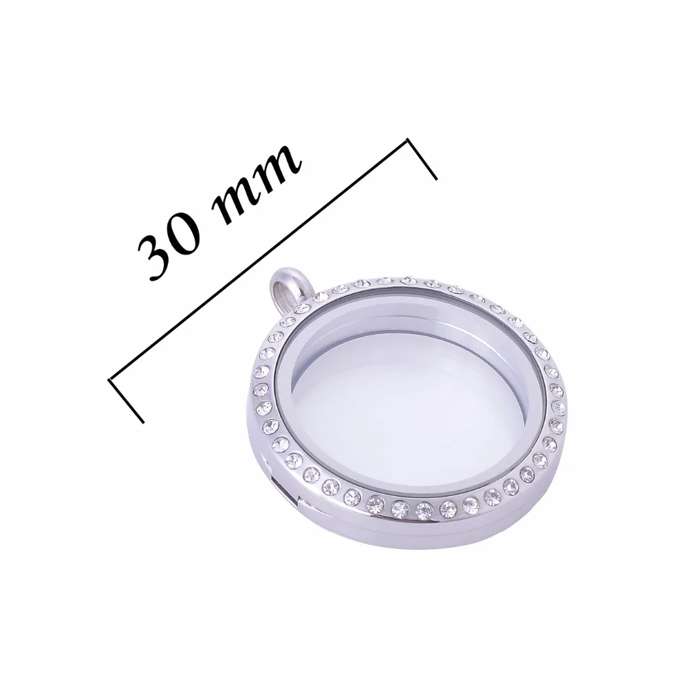 Плавающее ожерелье-медальон модные изображения кулон с камнем-талисманом