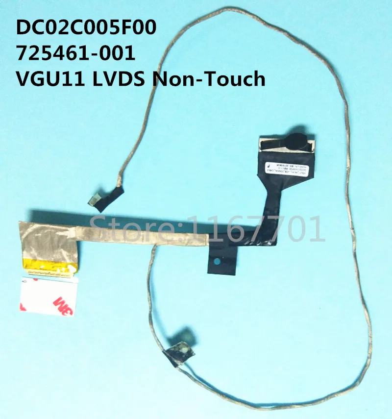 Original Laptop/notebook LCD/LED/LVDS video&ampAudio screen CABLE for HP Envy M6-K M6-K000 725461-001 DC02C005F00 Non-Touch LVDS |