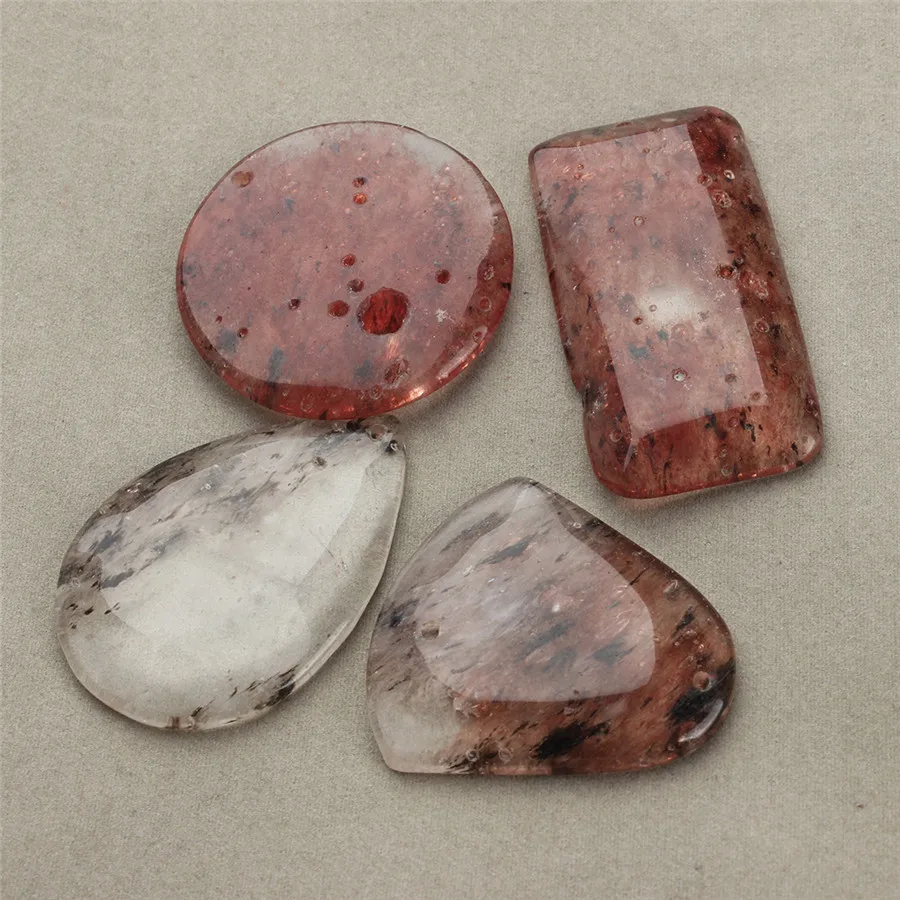 XINYAO 2Pcs/lot Natural Stone Pendants Diy Drusy Trichite Beads Slice Charm Pendant Necklace Making (Shapes randomly) | Украшения и