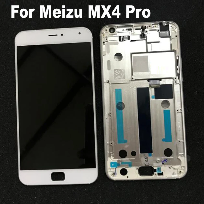 Оригинальный Новый ЖК дисплей MX4 Pro с рамкой для Meizu 5 дюйма запасные части