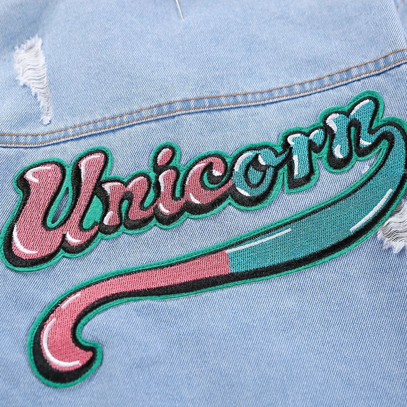 Princess Yuan Girl Chaqueta 2019 Spring Autumn New Arrival Cowboywear Causal Style Fashion Clothes for teenage girls |