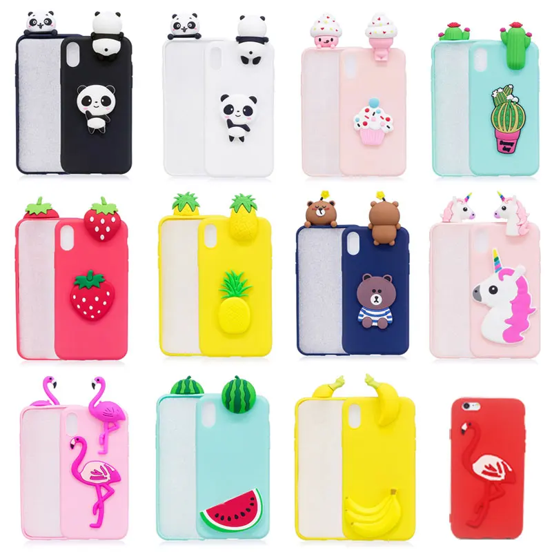 3D Cute Panda Bear Silicone Case for Samsung Galaxy A6/A8 Plus/J2/J3 Pro/J6 2018/A3/A5/A7 2017/J310/J510/J710/J520 Cartoon Cases |