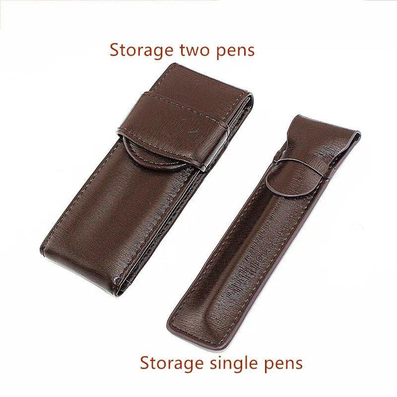 Новинка кожаный пенал для карандашей футляр держатель Чехол школьные