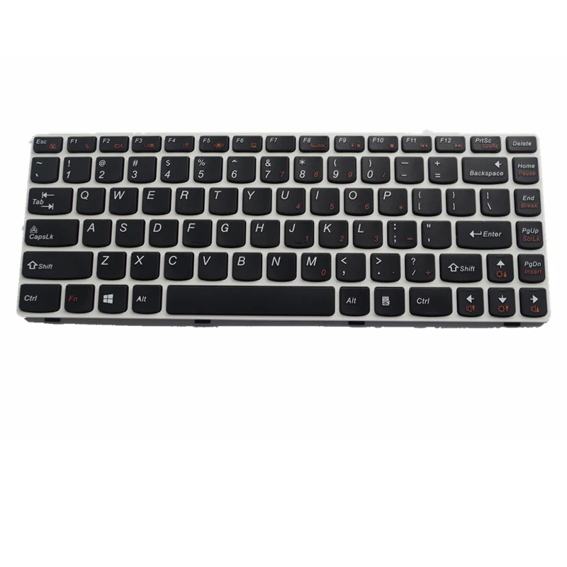 YALUZU новый для Lenovo IdeaPad G480 G485 Z380 Z480 Z485 G410 G490 G400 G405AT AM US клавиатура белого цвета |