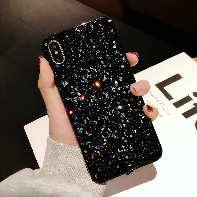 Роскошные Стразы с блестками Мягкий чехол для huawei P20 Pro Nova 2i 3 3e P Smart 9 V10 Коврики 10 Lite