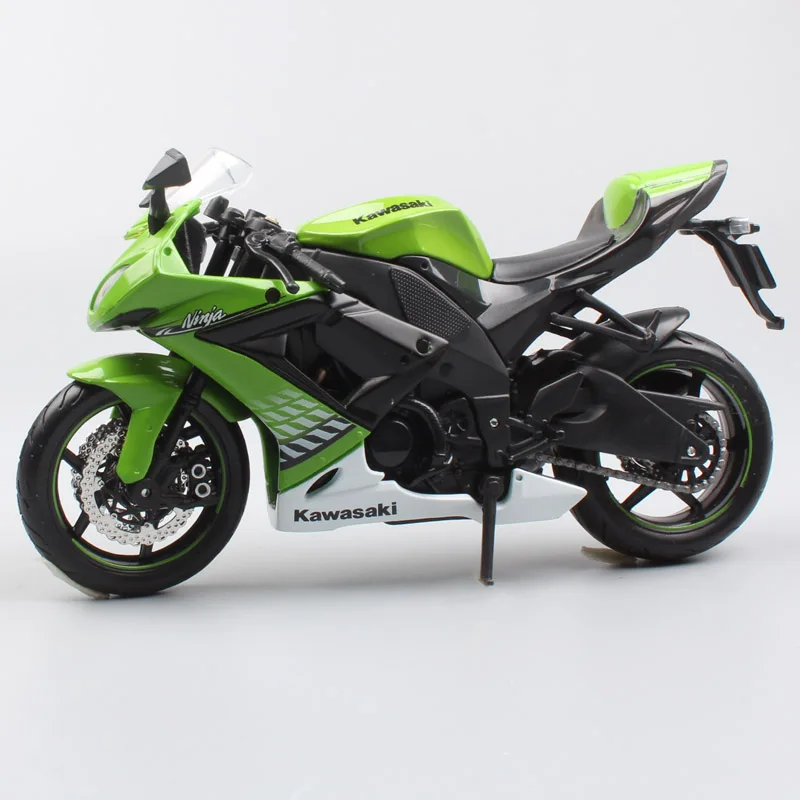 1:12 весы maisto Kawasaki NINJA ZX 10R супер велосипед литье под давлением транспортное средство, Мопед гоночный мотоцикл модели игрушки Детская Коллекция