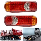 12V 46LED 92LEDпара Водонепроницаемый прицепы грузовика дом на колесах для путешествий Camper фургон Стоп задний индикатор светильник обратный свет лампы Хвост светильник