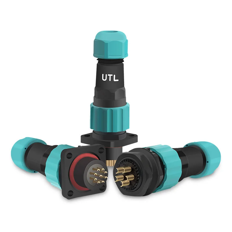 Водонепроницаемый разъем авиационный штекер 20 мм диаметр 2/3/4/5/6/7/9/10 pin