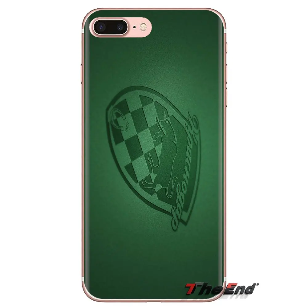 Футбольный клуб FC Krasnodar Byki для Samsung Galaxy S3 S4 S5 Mini S6 S7 Edge S8 S9 S10 Plus Note 3 4 5 8 9 прозрачный