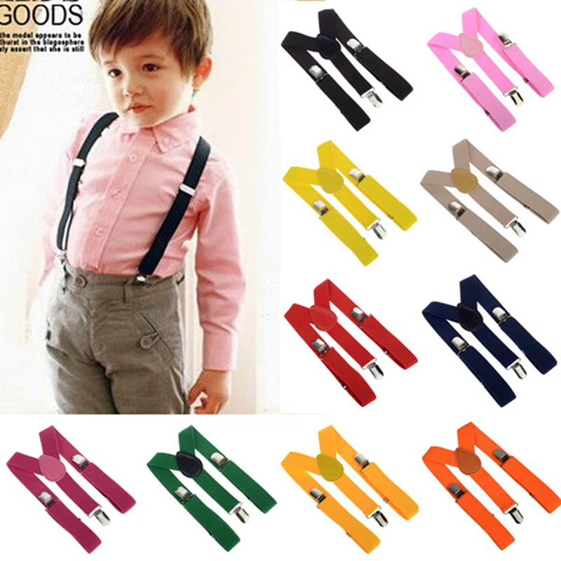 Новое поступление Детские подтяжки регулируемые детские клипса на спине для