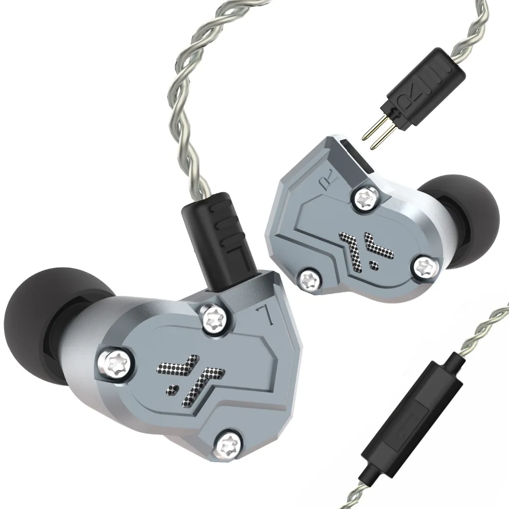 Revonext QT3S 2DD+2BA Hybrid Technology In Ear Earphone HIFI Balanced Headset for Runing Sport Earbud Upgrade Cable QT5 | Электроника