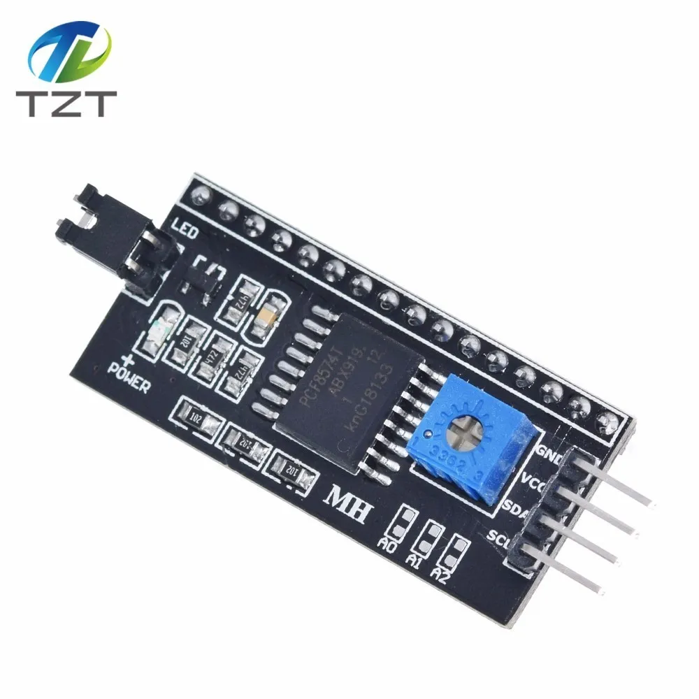 IIC IEC TWI последовательный интерфейс SPI порт платы для Arduino 1602 2004 ЖК-дисплей 1602 плата адаптера ЖК-адаптер конвертер Модуль PCF8574