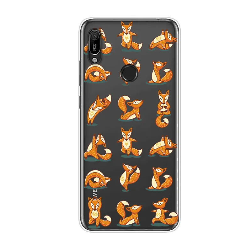 A 6,09 ''для huawei Y6 Мягкий силиконовый чехол TPU чехол для телефона для Coque huawei Y6 чехол для Y 6 6 лет модные тонкие чехлы