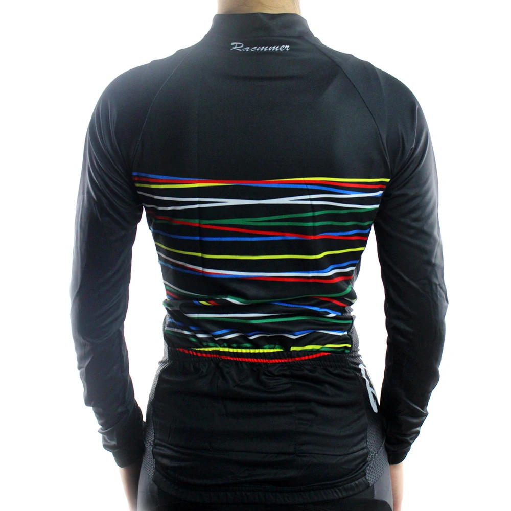 Racmmer 2018 Женская велосипедная Джерси с длинным рукавом Mtb одежда Maillot Ropa Ciclismo