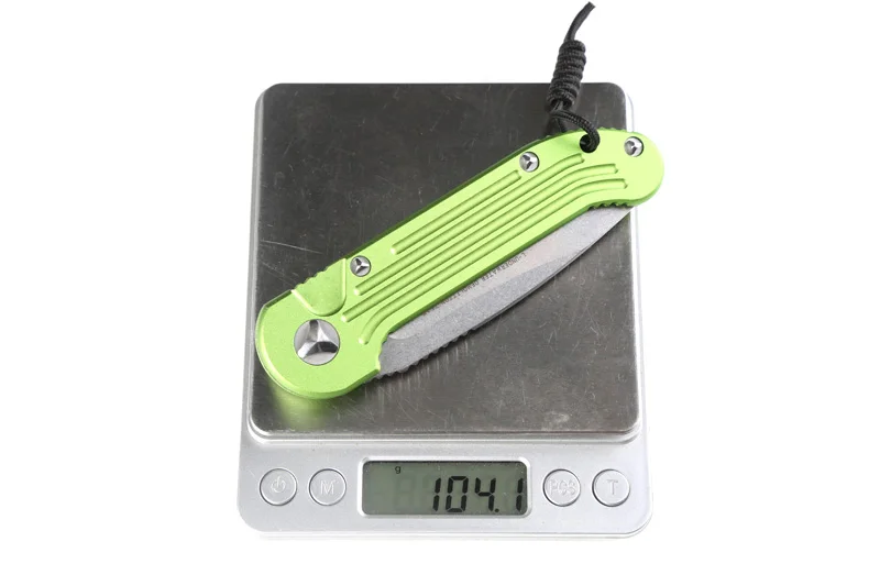 Складной нож DICORIA TOP Flipper D2 blade 6061-T6 с алюминиевой ручкой, тактические походные охотничьи ножи, инструменты для повседневного использования