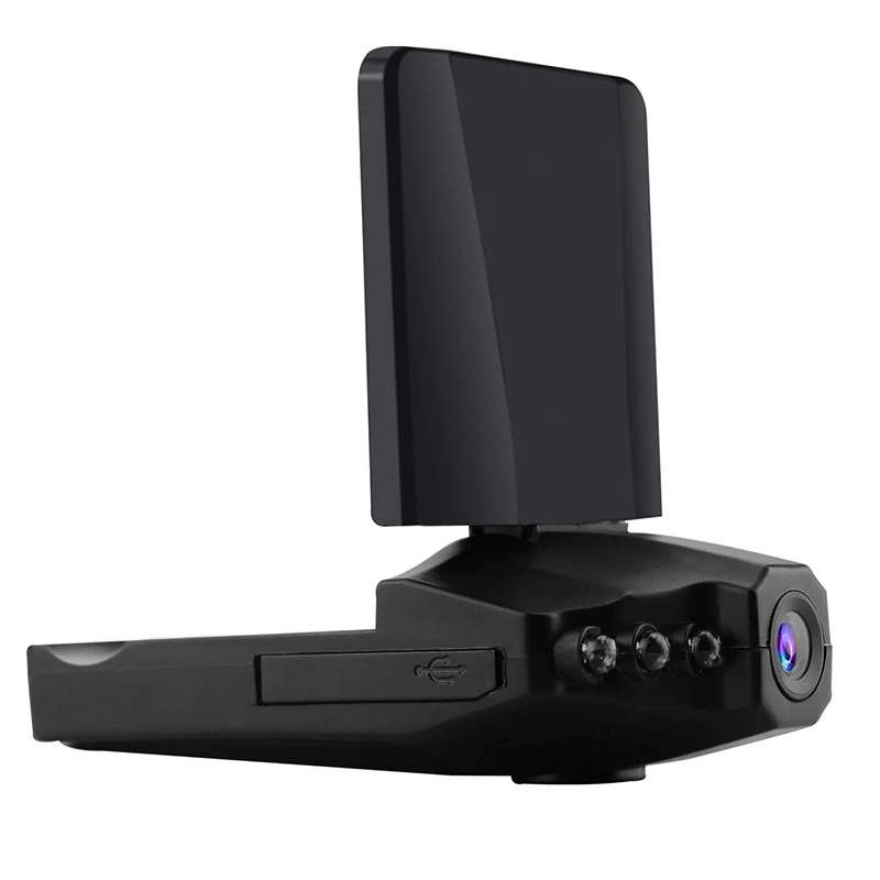 Автомобильный видеорегистратор камера 2 5 дюйма Поворотный ЖК-экран Full HD 1080 P