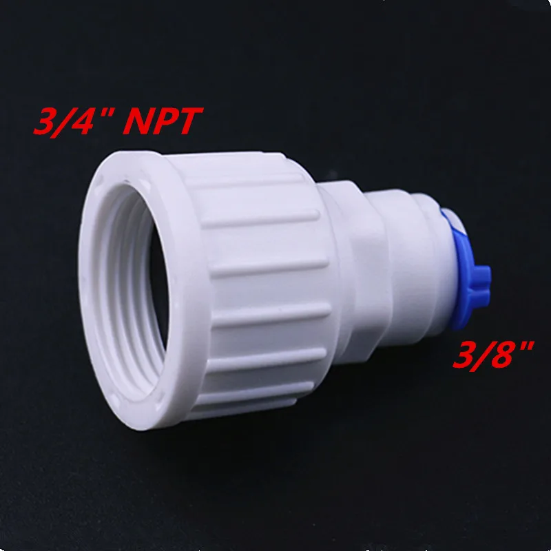 3/8 &quotтруба OD соединение 3/4&quot NPT Женская резьба Прямые Быстрые фитинги для