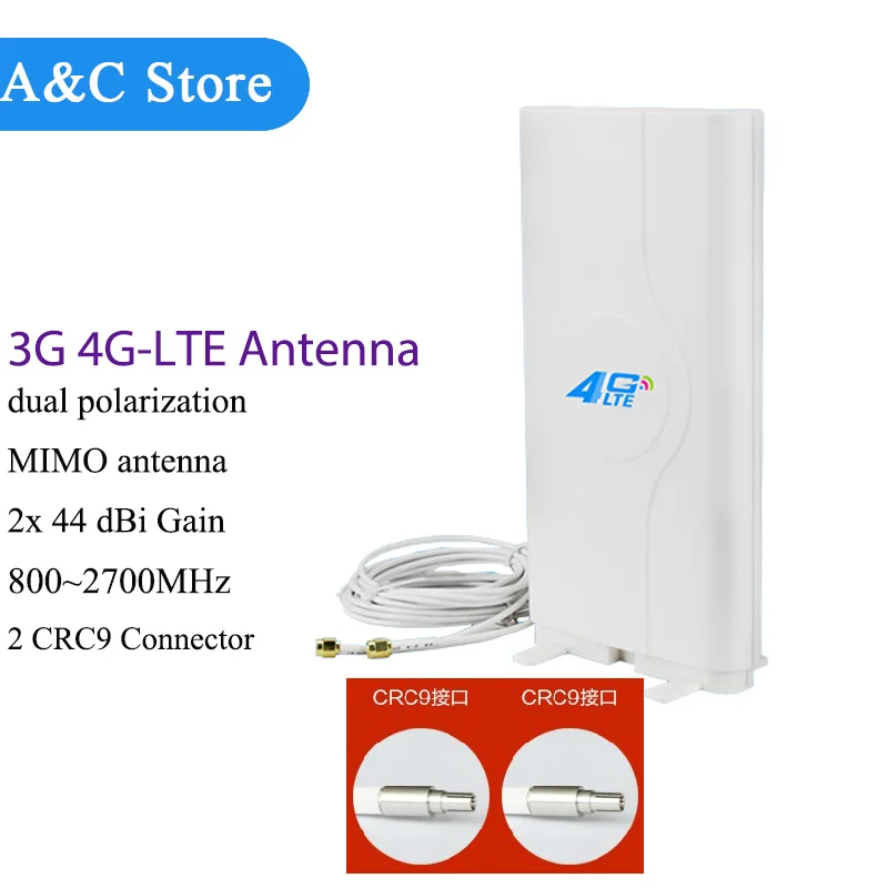 5 шт./лот 4G LTE Антенна 800 ~ 2700 МГц MIMO WiFi антенна CRC9 NETGEA SIERRA | Мобильные телефоны и