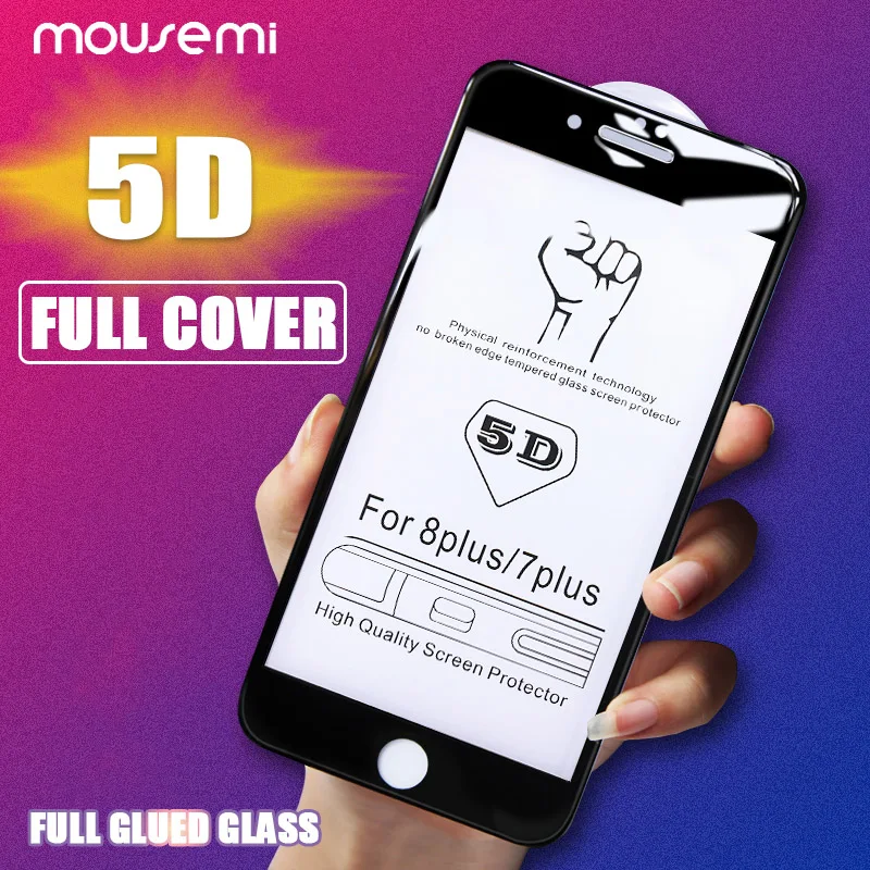 Защитное стекло CAPAME для iPhone 6 6s 7 X XR XS MAX 8 Plus защита экрана 5D полное покрытие