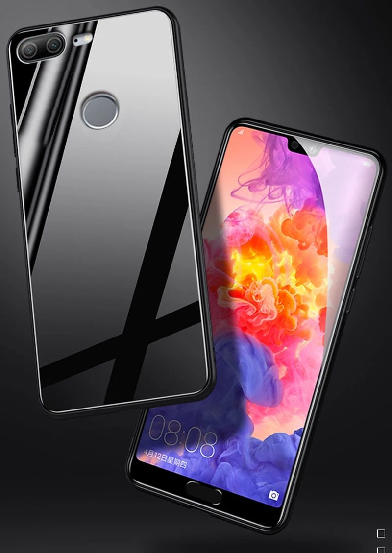 KaiNuEn coque, чехол, чехол, для HuaWei Honor 9 Lite Honor9 9 Lite, жесткие противоударные задние защитные чехлы с закаленным стеклом