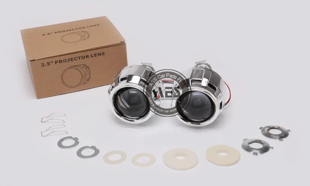 AES 2,5 дюймов Ultimate Mini H1 HID Bi-xenon объектив проектора синий острый отсек для H1/H11/H13/9005/9006/9007 автомобильных корпусов