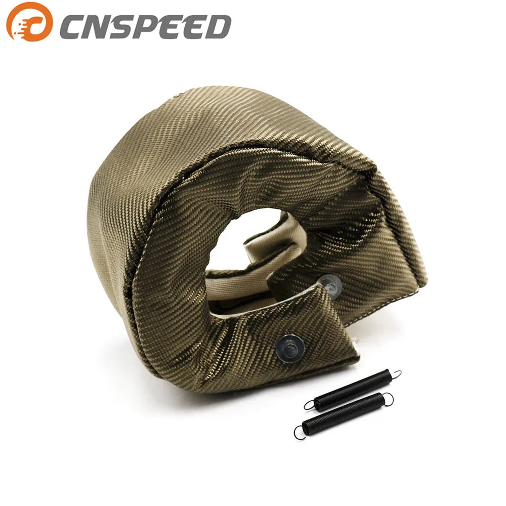 Бесплатная доставка CNSPEED титана Т6 турбо зарядное устройство крышка одеяло теплозащитный чехол Высокое
