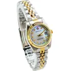 Женские кварцевые часы Reginald, роскошные золотистые светящиеся часы из нержавеющей стали с жемчужинами и бриллиантами, 2019