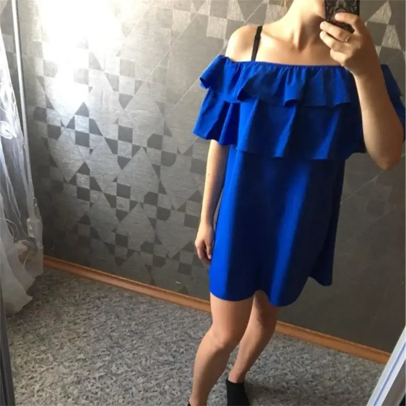 Новое летнее платье сексуальное короткое пляжное без рукавов модное красочное