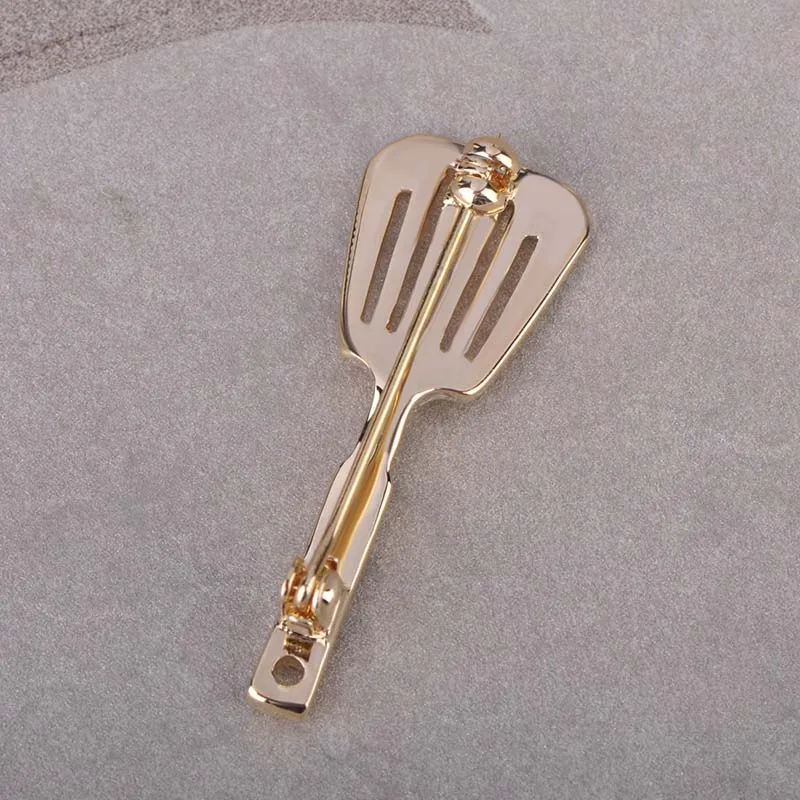 Женская брошь в форме шпателя Funmor кухонного аксессуар для одежды маленького