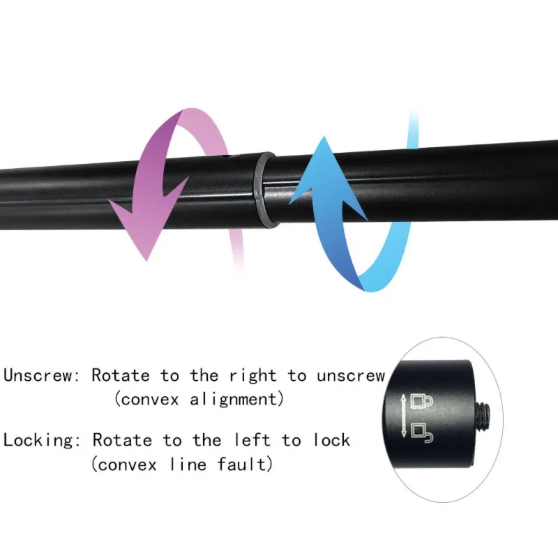 EDAL выдвижной удлинитель для камеры аксессуары ручной из алюминиевого сплава DJI