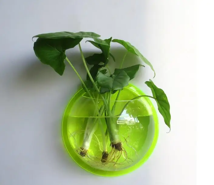 

Angel wall act the role ofing flower blue flower pot stereoscopic wall hanging wall coverings