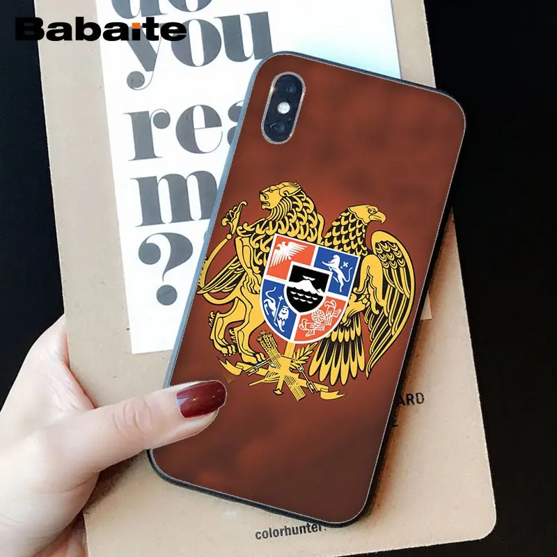 Чехол для телефона Babaite с изображением российского герба оружия двуглавого орла