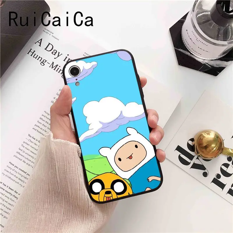 Чехол для телефона Ruicaica adventure time cute Beemo BMO Джек Финн Lumpy чехол iPhone 8 7 6 S Plus X XS MAX 5 5S SE