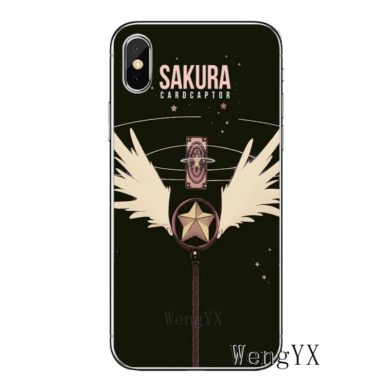 Японии аниме искатель карт Sakura для huawei Коврики 20 10 9 8 lite pro Y9 Y7 Y6 премьер Y5 II GR5 мягкая Телефон Чехол - Цвет: Card-Captor-A-14