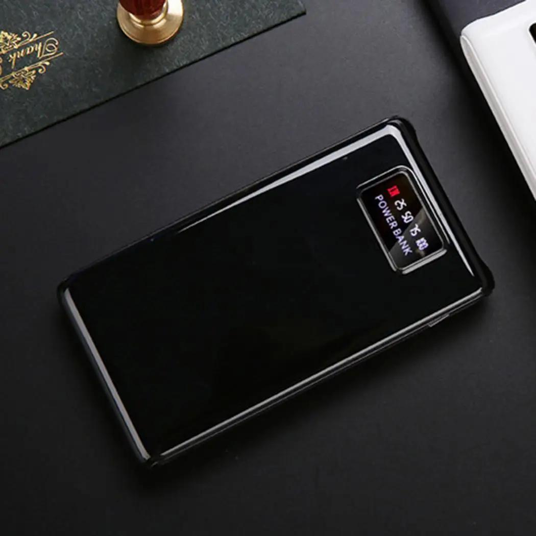 Бесплатная Сварка power Bank Shell ЖК-экран цифровой дисплей чехол для телефона с