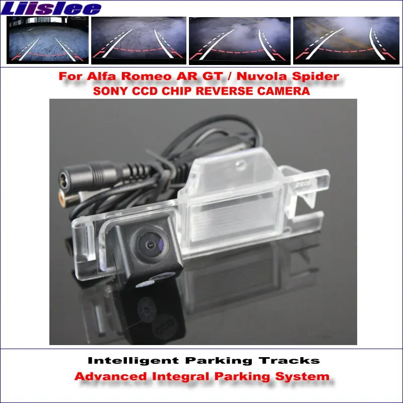 

Car Intelligentized Reversing Back Camera For Alfa Romeo AR GT / Nuvola Spider Rear View Parking Dynamic Guidance Tracks