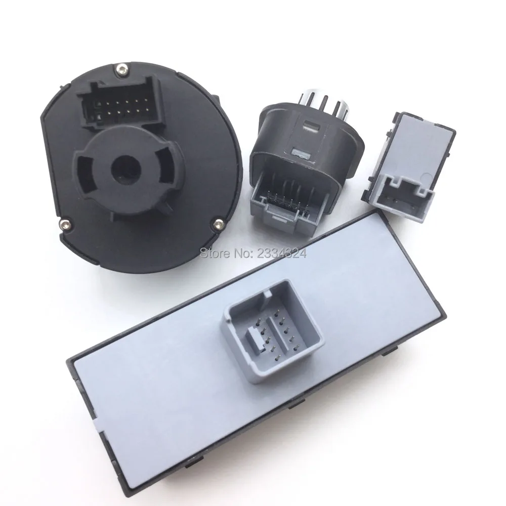 Chrome Headlight Windows Mirror Switch Button 5ND959857 5ND941431B 5ND959565A 5ND959855 for VW Passat B6 Jetta Golf MK5 | Автомобили и