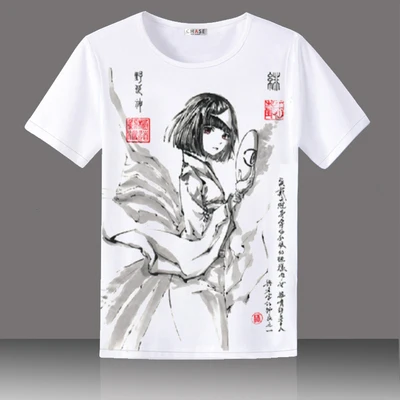 Noragami косплей футболка YATO аниме футболка модные мужские и женские футболки - Цвет: 03