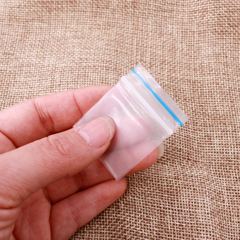 100 шт./лот мини пакеты с застежкой zip-lock закрывающимися синего цвета ювелирные изделия из жемчуга/Еда сумка для хранения гайки монеты посылка сумка чистый мешок с застежкой
