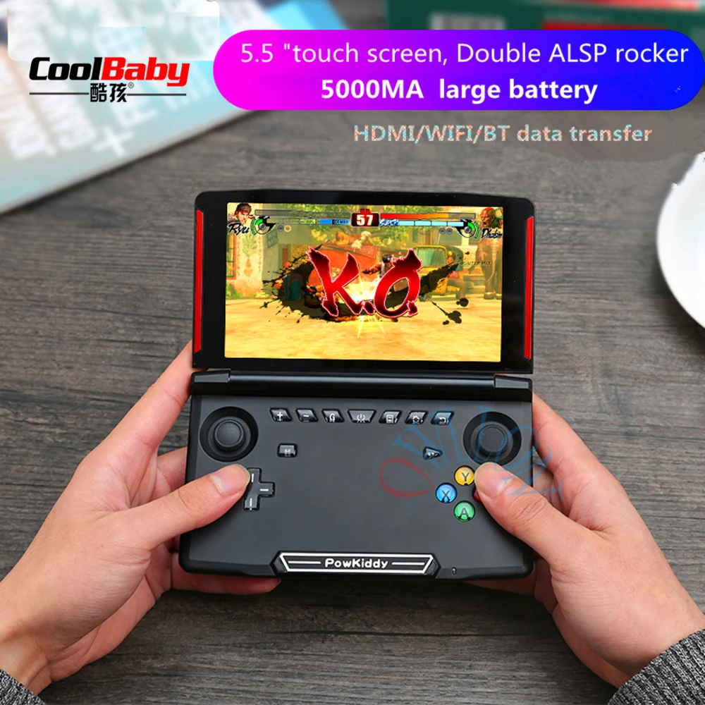 Горячая X18 Andriod портативная игровая консоль 5 дюймов 1280*720 экран MTK8163