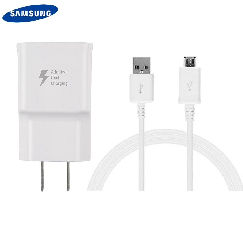 Оригинальное быстрое зарядное устройство SAMSUNG для Samsung GALAXY S7 S6 S6edge + C5000 C7 N9100 A7 2016
