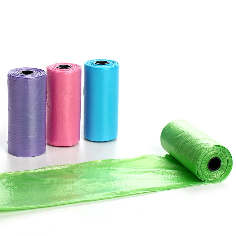 5 рулонов товары для домашних животных мешки собак сбора отходов уборки кошек Dpg